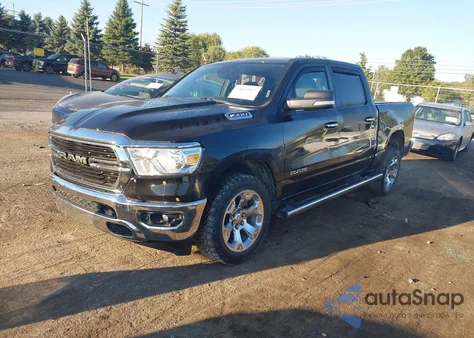 2019 Ram 1500 Big Horn/Lone Star 4X4 5'7 Box из США, поврежденный, VIN 1C6RRFFG3KN818677